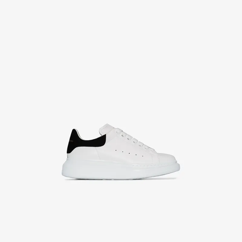 Alexander Mcqueen Womens White Oversized Sole Sneakers