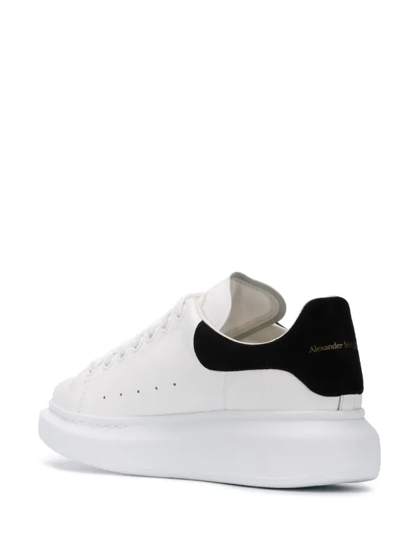 Shop Alexander McQueen Oversized low-top sneakers with Express