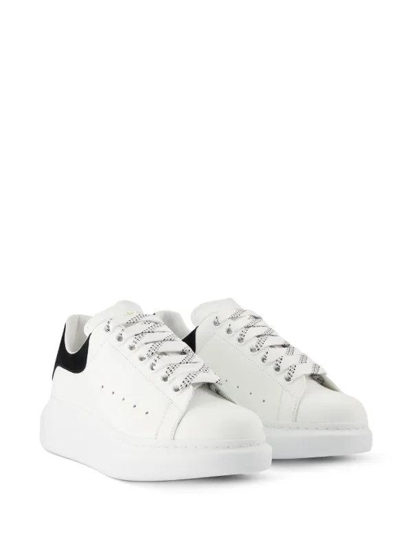 Alexander McQueen Baskets Oversized Blanc FARFETCH FR