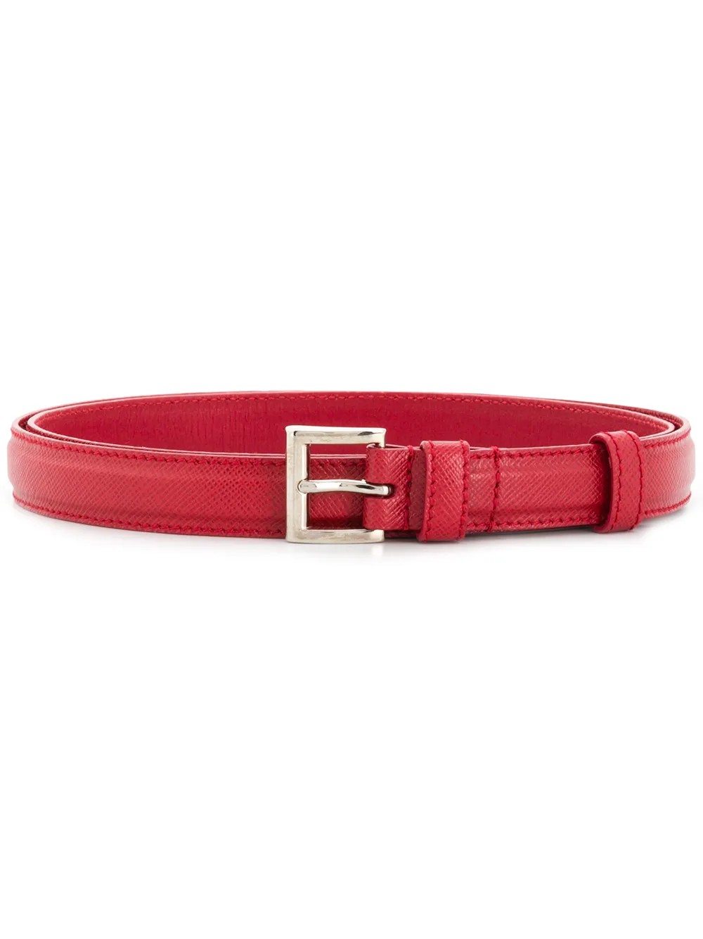 ceinture en cuir saffiano