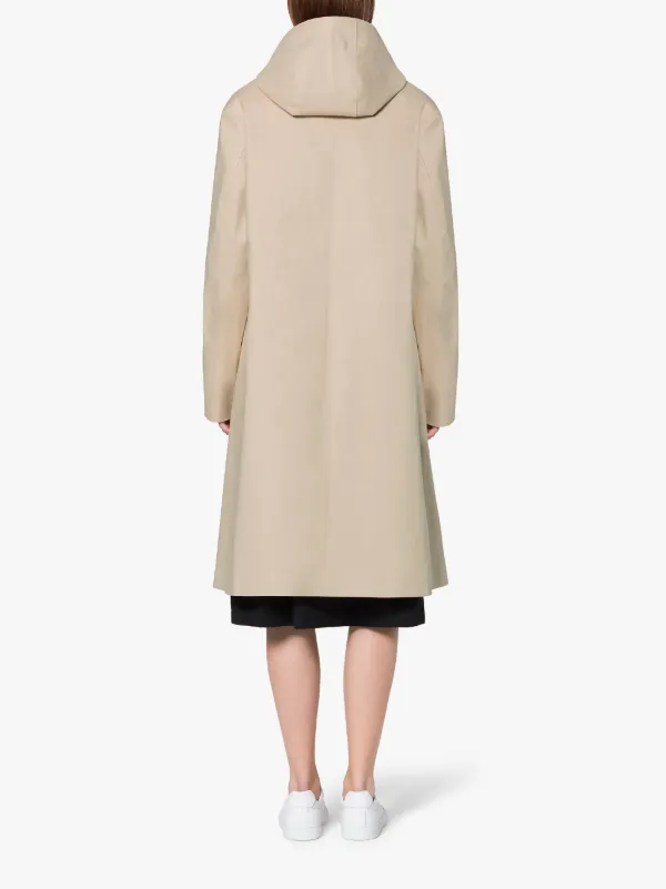 theory hooded coat