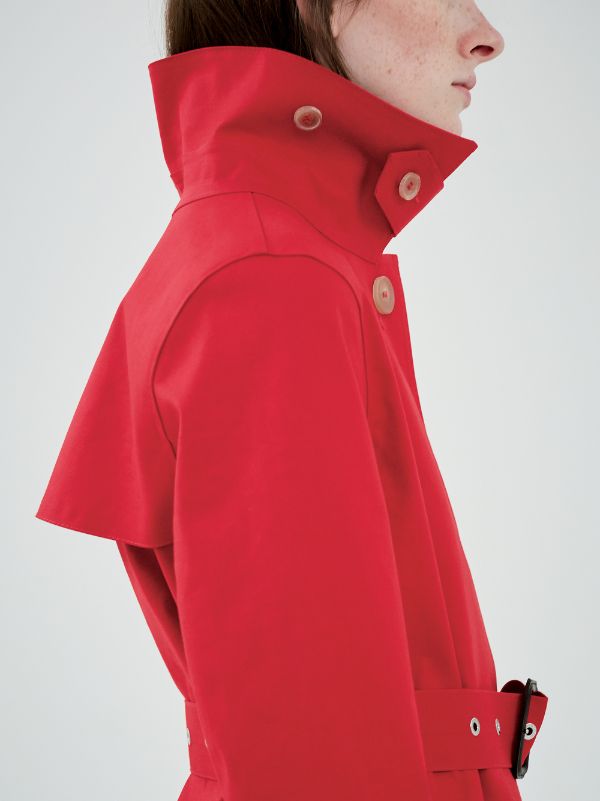 red macintosh coat