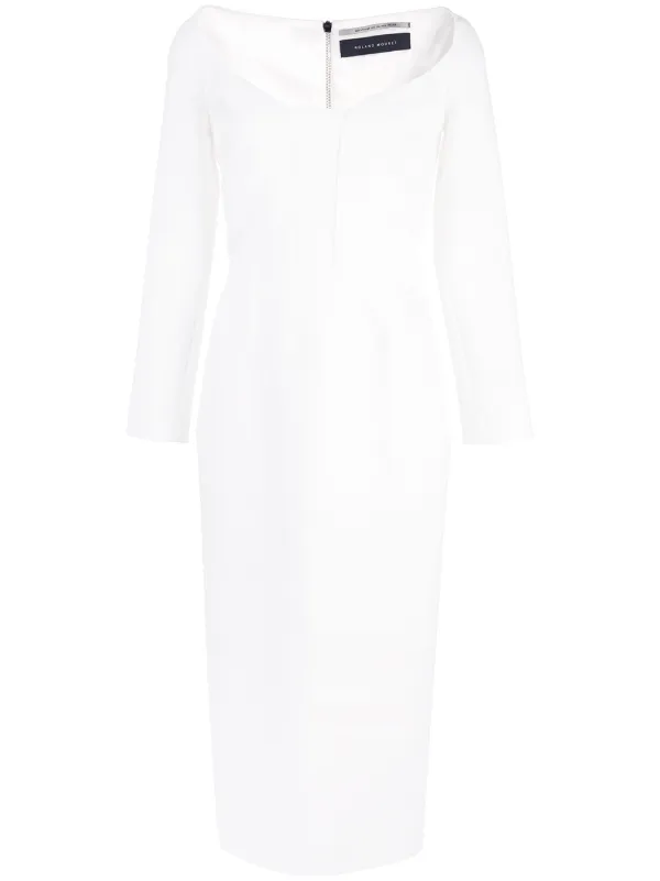 roland mouret white dress