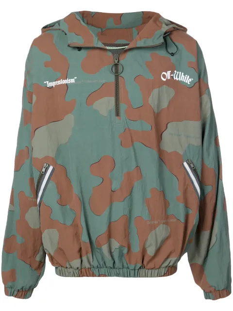 Off-White camouflage print jacket