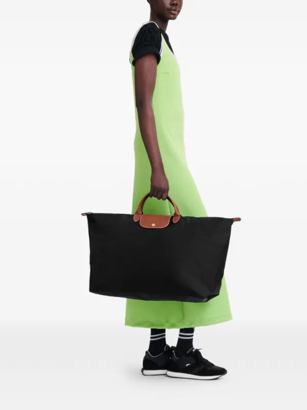 Longchamp ル プリアージュ ボストンバッグ L | ブラック | FARFETCH JP