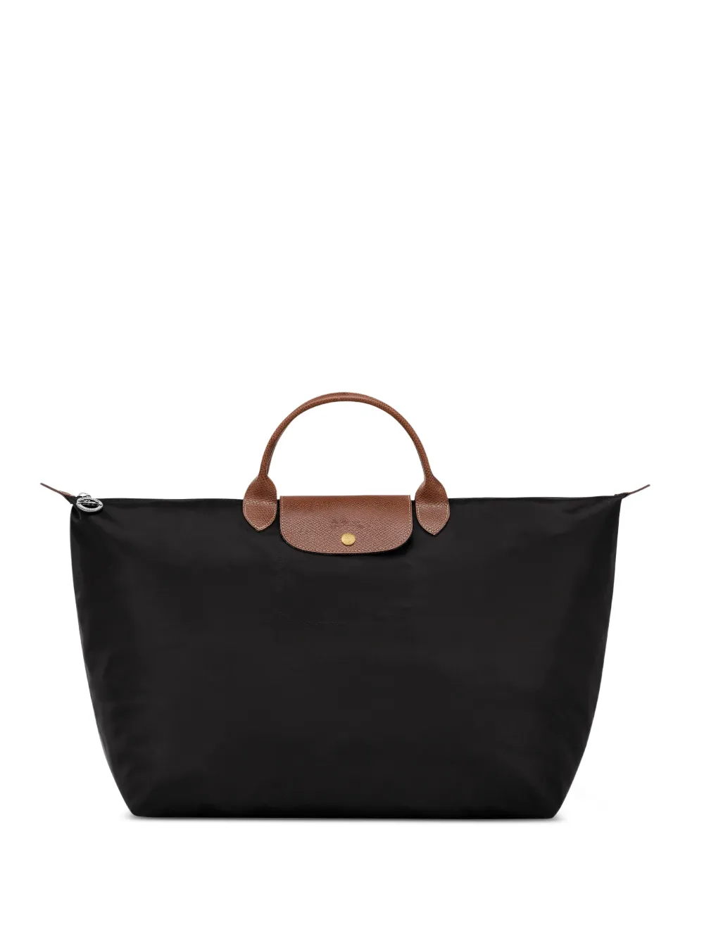 Longchamp Große Le Pliage Reisetasche - Schwarz