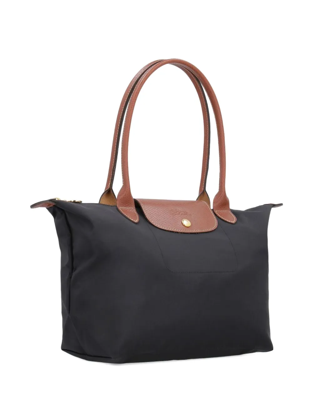 【関税&送料込】Longchamp Black Le Pliage Original M Bag Le Pliage Original M Tote bag Black - Recycled canvas