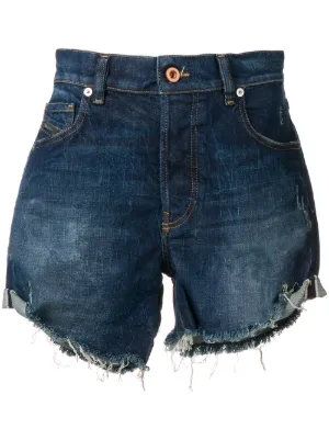 diesel denim shorts womens