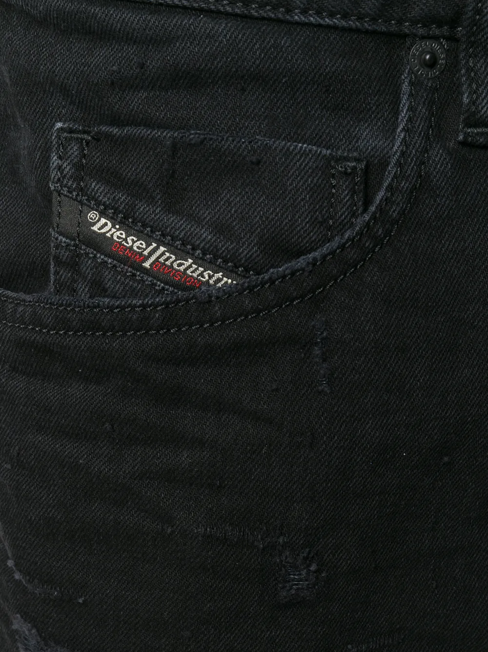 Diesel Boxy-fit shorts Zwart
