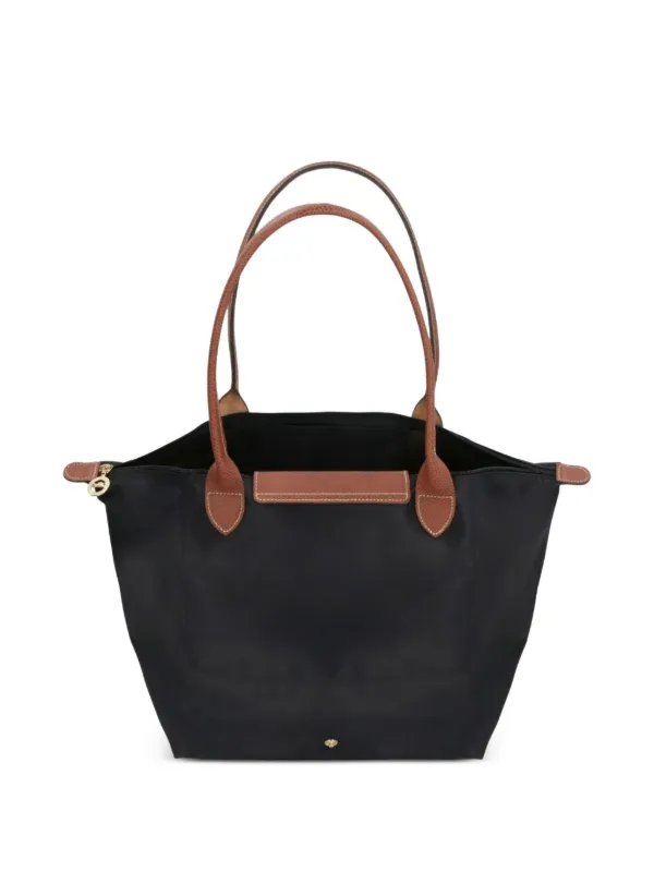 ハンドバッグ LONGCHAMP PARIS LE PLIAGE Le Pliage Original M Handbag Black - Recycled canvas