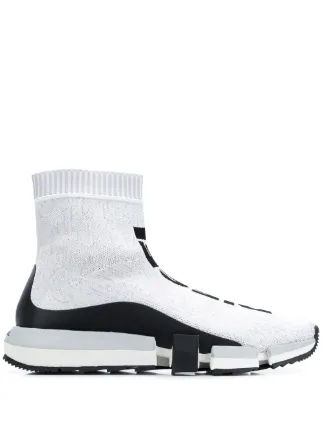 hi top sock trainers
