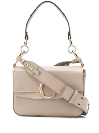 chloe small c double carry bolsa