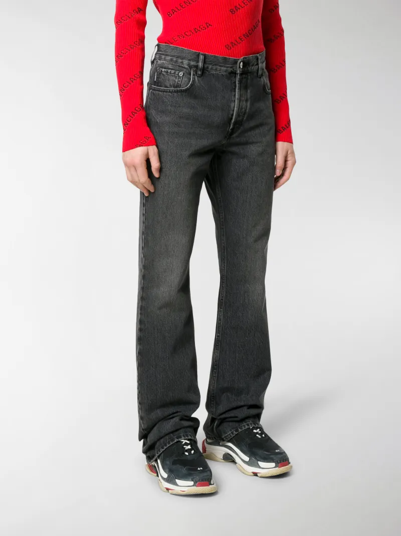 Balenciaga bootcut jeans grey | MODES