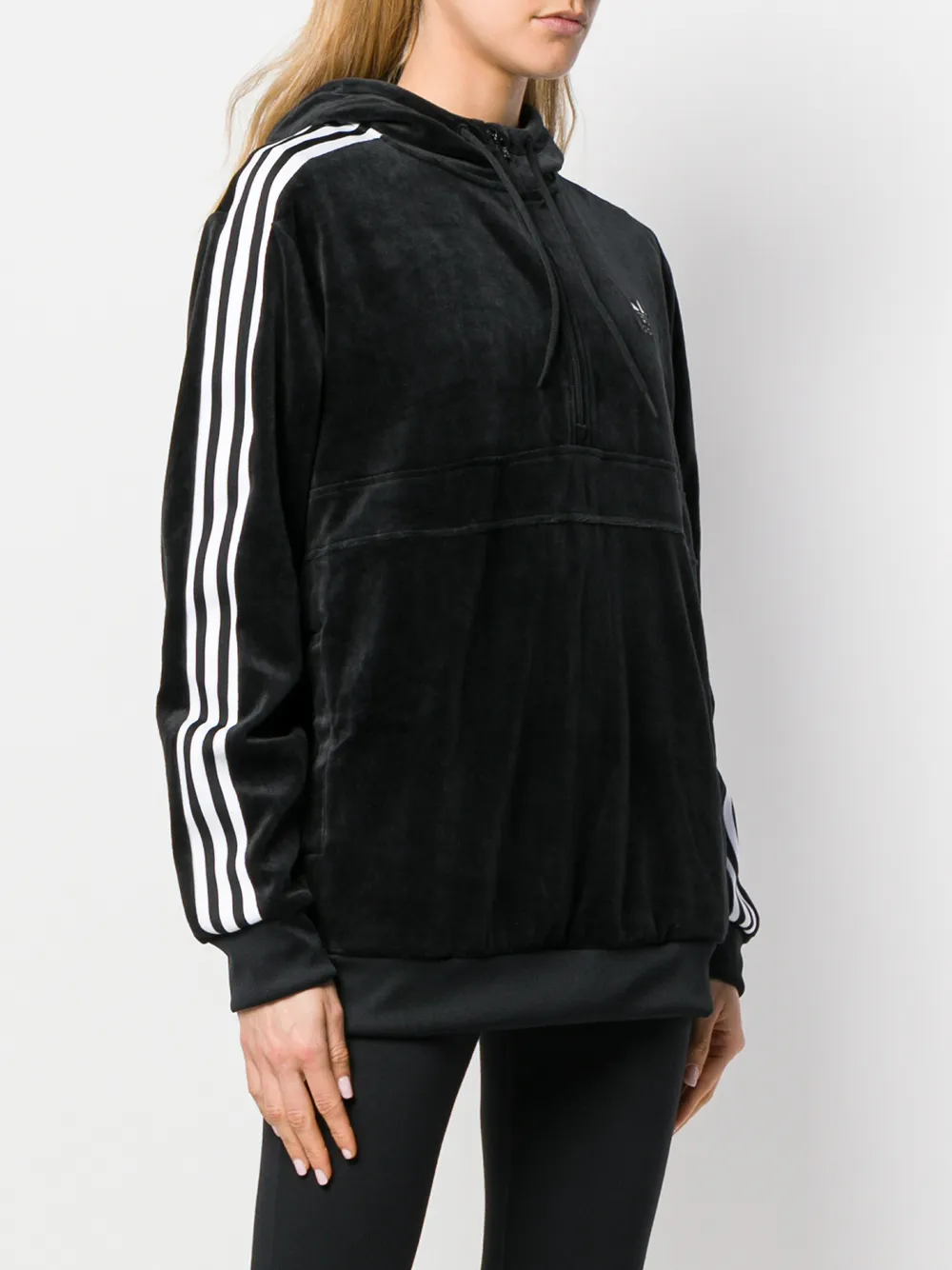 adidas cozy half zip