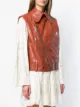 Chloé asymmetric zip gilet