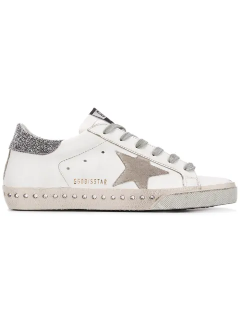 golden goose crystal sneakers