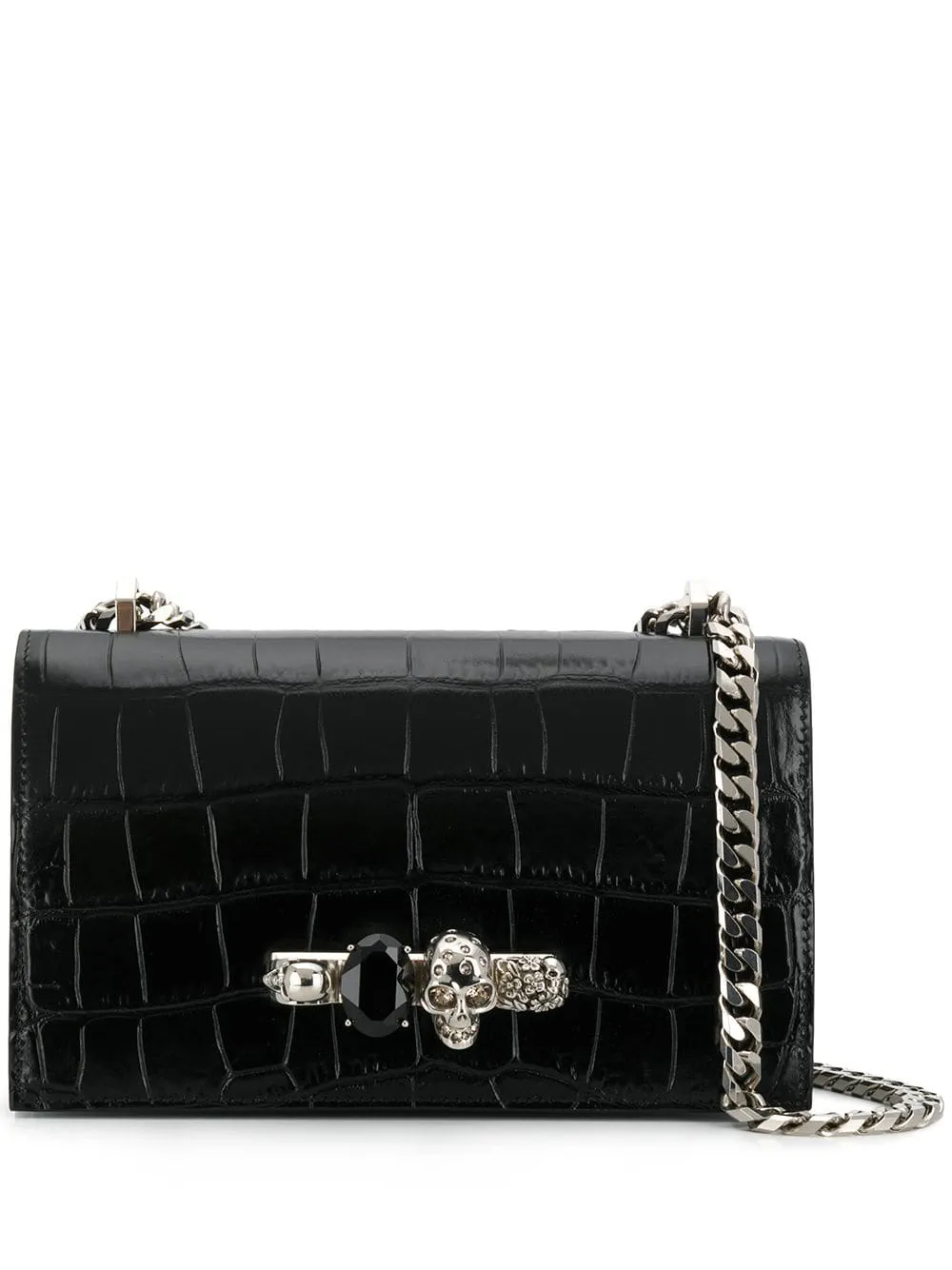 

Alexander McQueen knuckle shoulder bag - Black