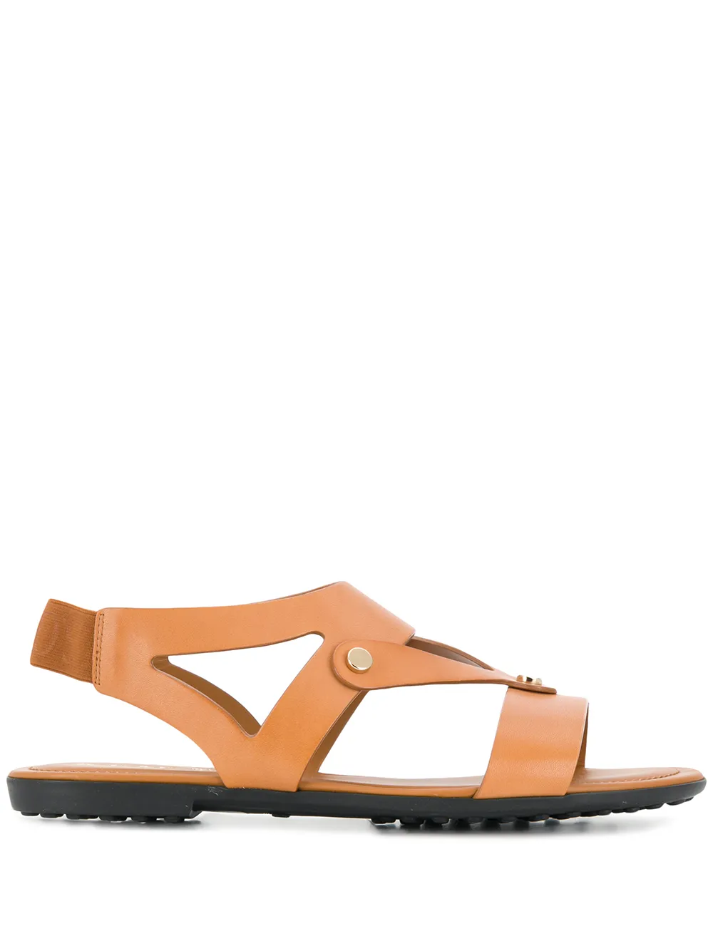 Tod's studded flat sandals | Brown | Image 1