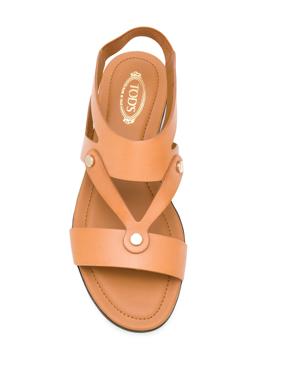 Tod's Sandalen met studs Bruin