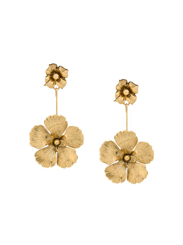 Louis Vuitton Flower Drop Earring - Farfetch