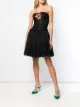 Imagem 2 de Dolce & Gabbana Vestido tomara que caia em tule com bordado