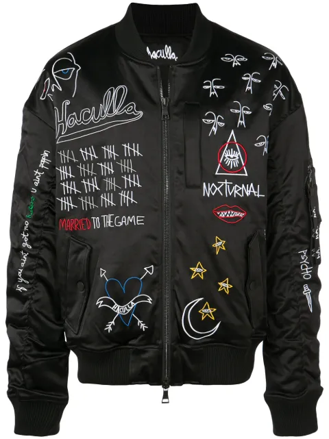 Haculla Nocturnal bomber jacket