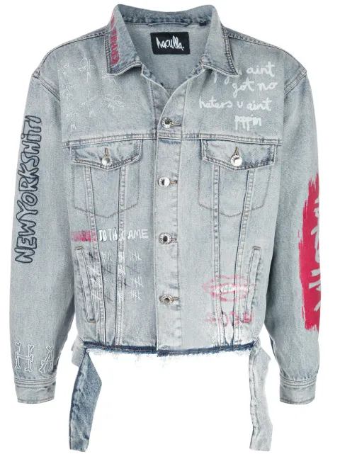 Haculla Responsible For Nothing denim jacket