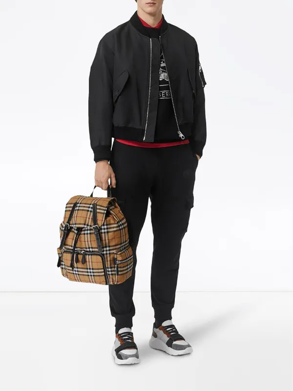 burberry rucksack large