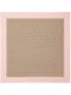Image 1 of Burberry Monogram Print Silk Square Scarf