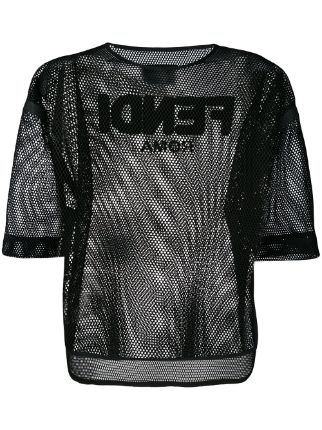 Fendi Mesh T-Shirt | Farfetch.com