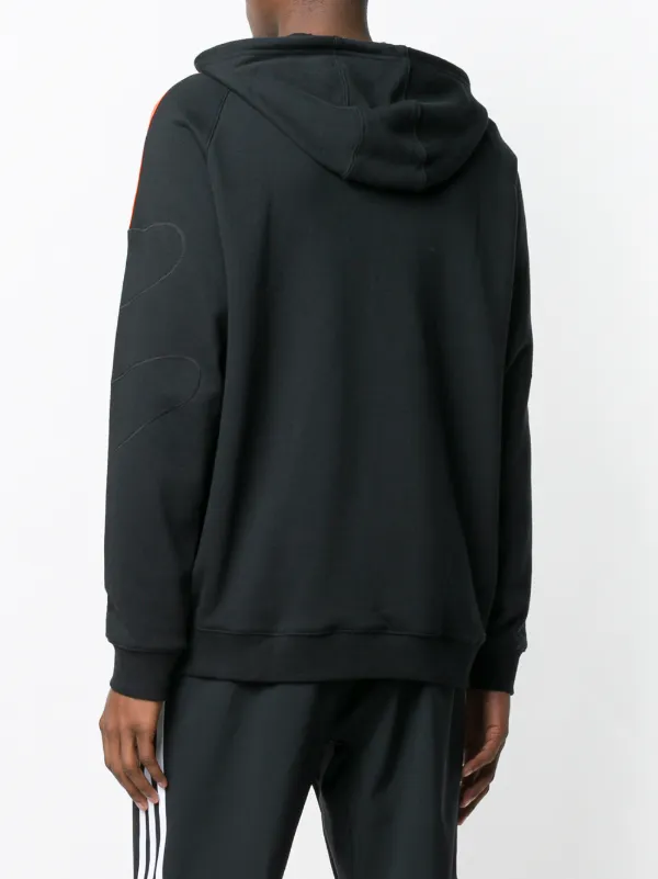adidas flock trefoil hoodie