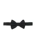 Dolce & Gabbana Kids silk bow tie - Black