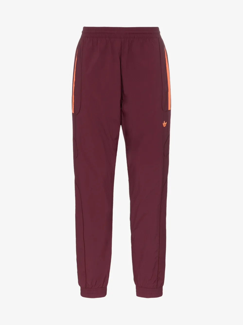Adidas Originals Burgundy Triple Stripe Track Pants | ModeSens