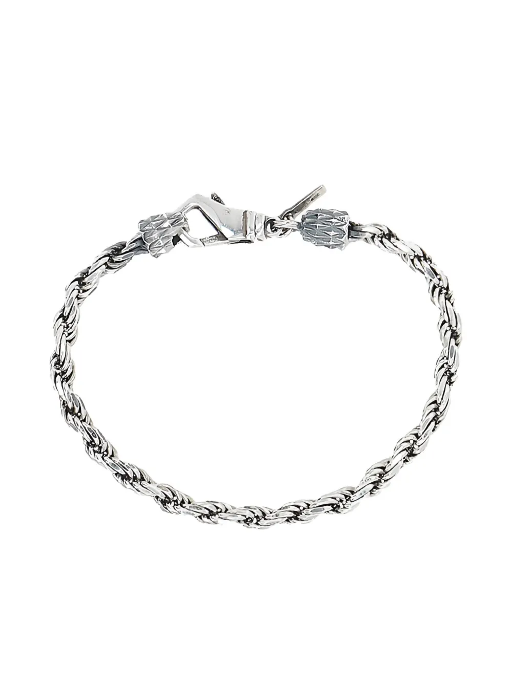 Emanuele Bicocchi rope-chain bracelet | Silver | Image 1