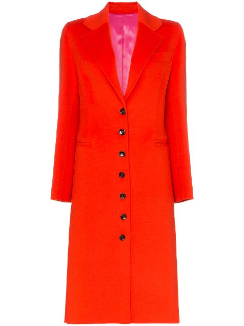 Joseph Marlene Single-breasted Wool Cashmere Blend Coat | Farfetch.com