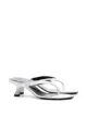 Image 2 of Simon Miller white Beep 45 thong sandals