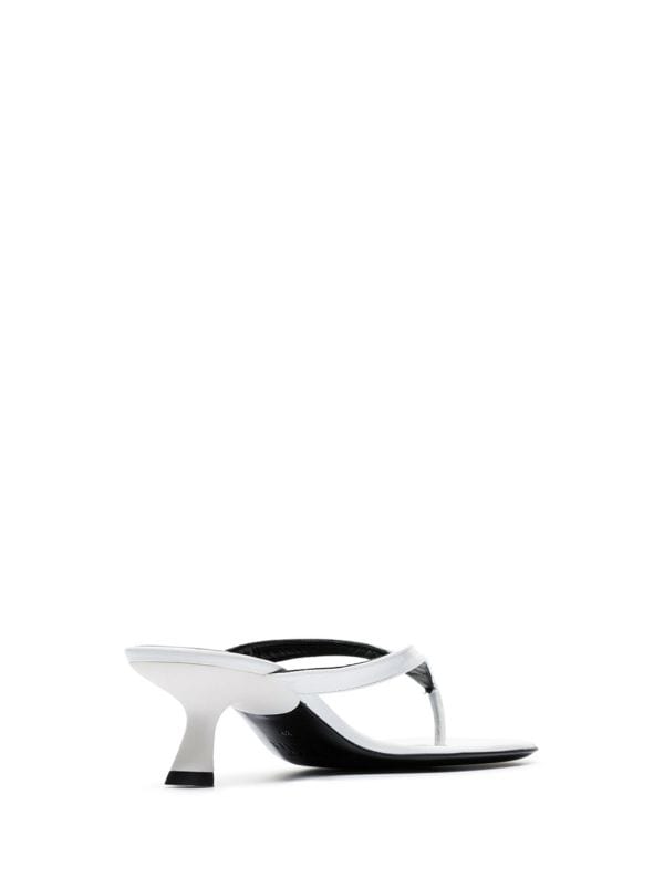 Simon Miller White Beep 45 Thong Sandals Farfetch