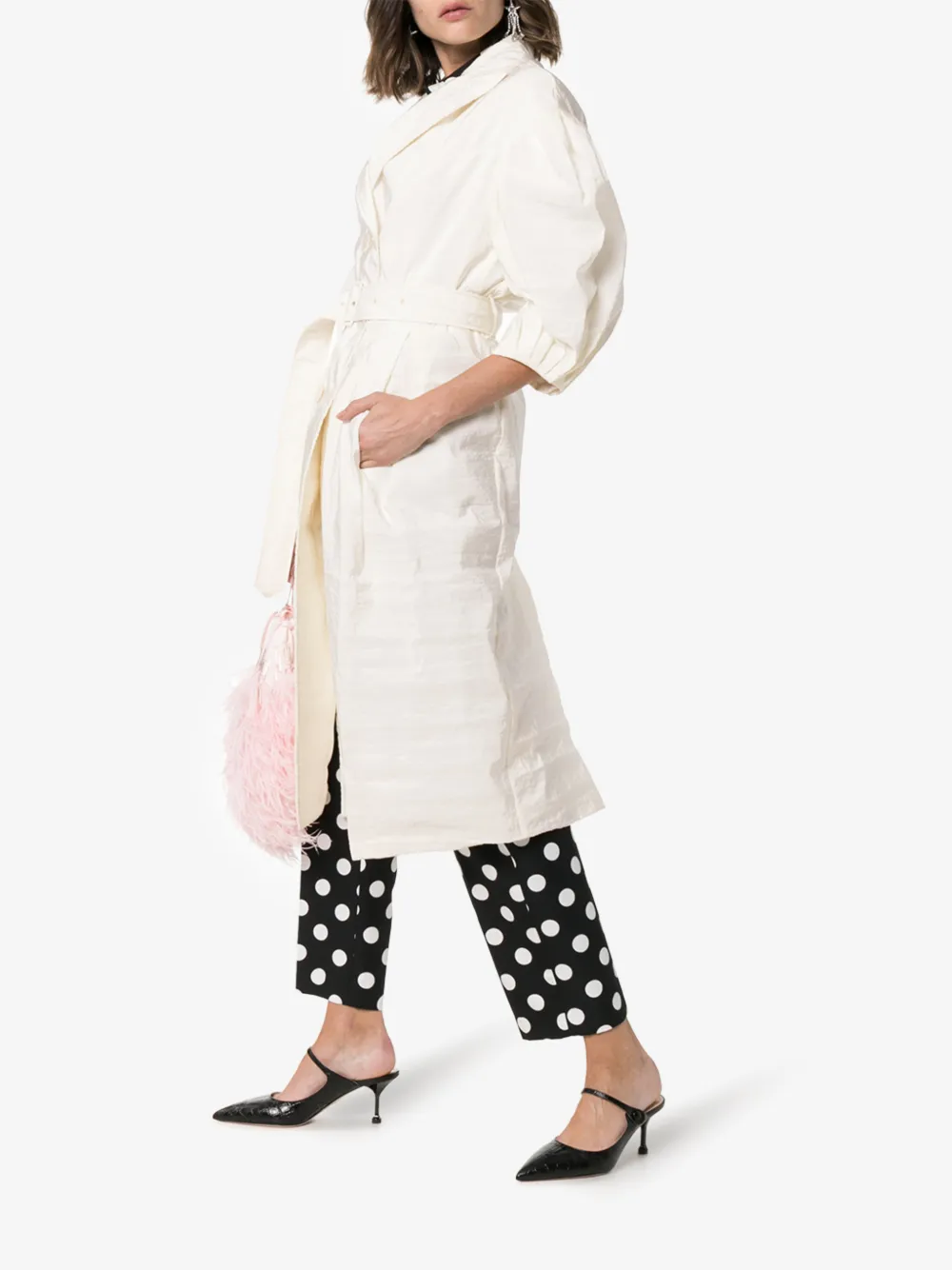 Simone Rocha Tops SIMONE ROCHA DOPPELREIHIGER MANTEL