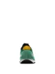 Prada green, black and yellow milano 70 suede and mesh sneakers
