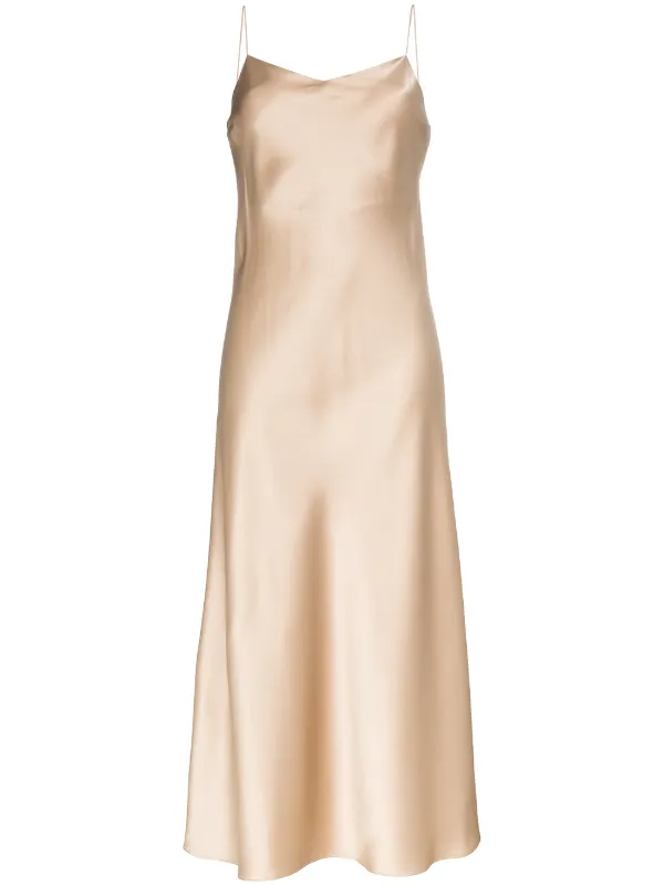 silk camisole dress