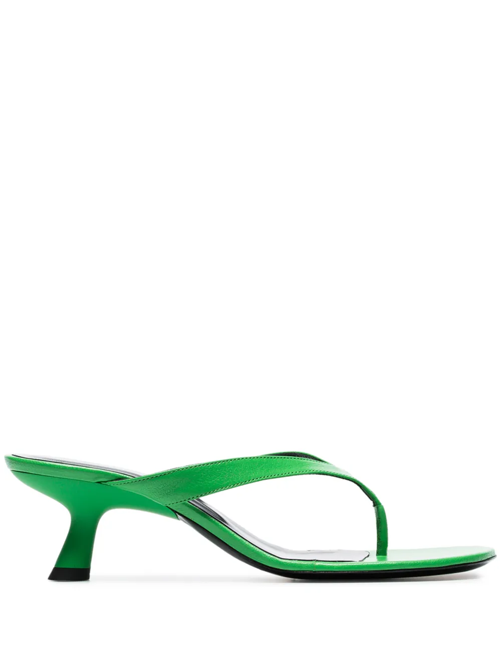 Simon Miller Sandals SIMON MILLER BEEP 45 THONG SANDALS - GREEN