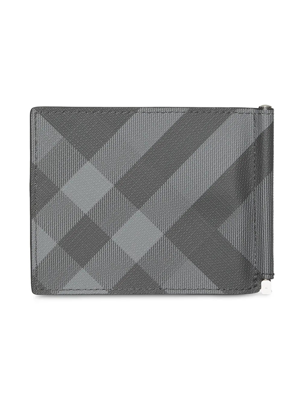 фото Burberry кошелек в клетку london check с зажимом для денег
