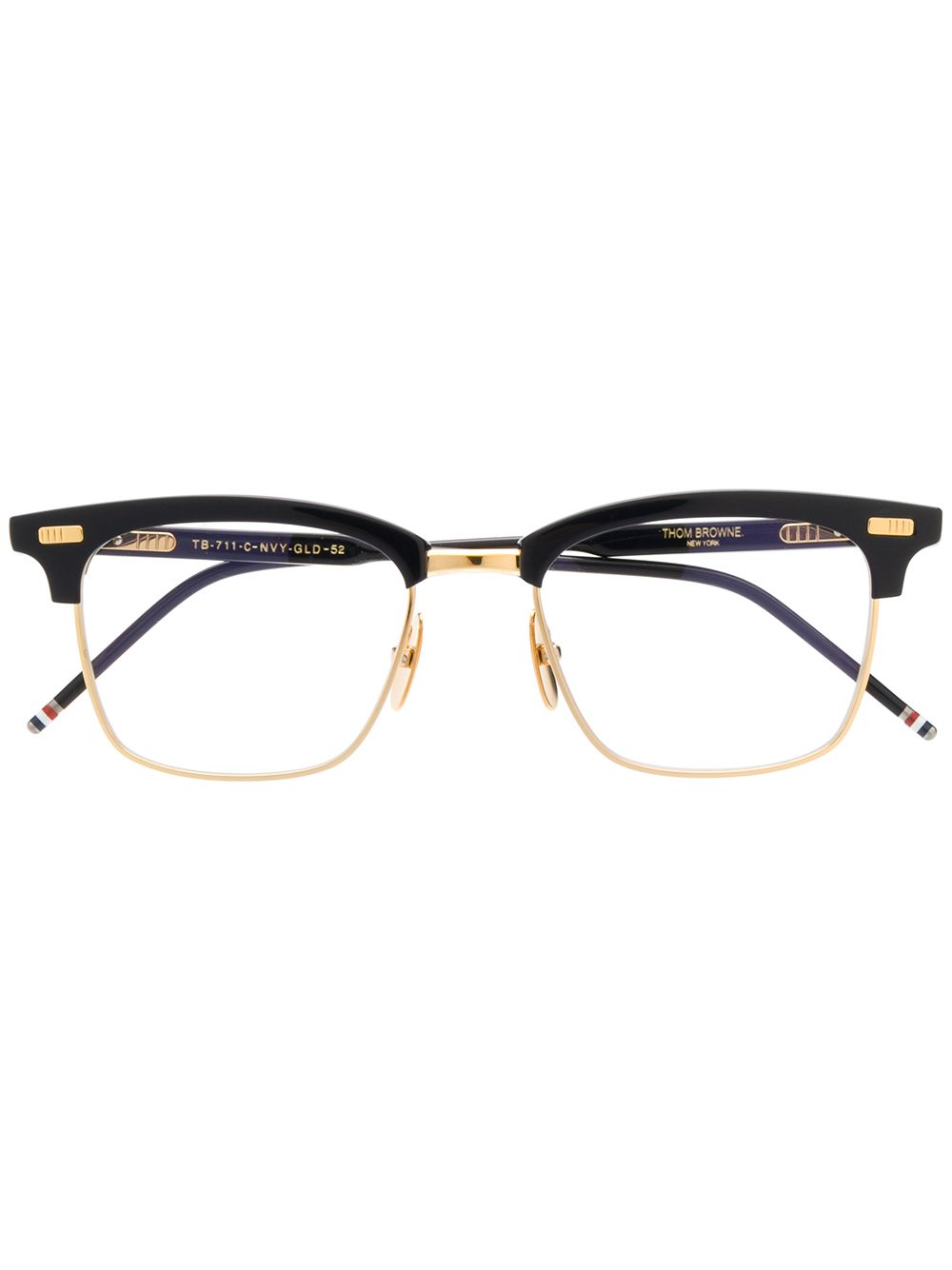 фото Thom browne eyewear очки в квадратной оправе