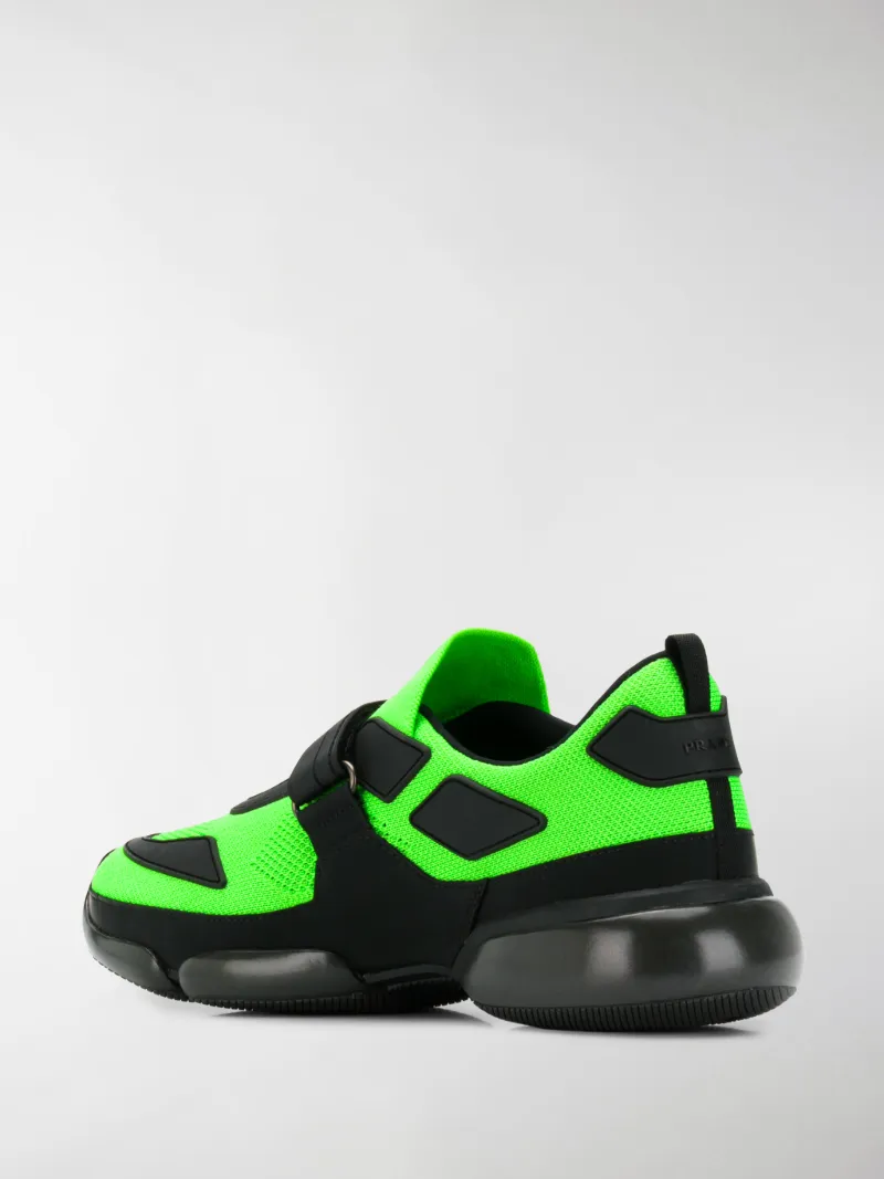 prada cloudbust sneakers green