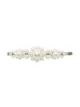 Image 1 of Simone Rocha large floral faux pearl-embellished hair clip