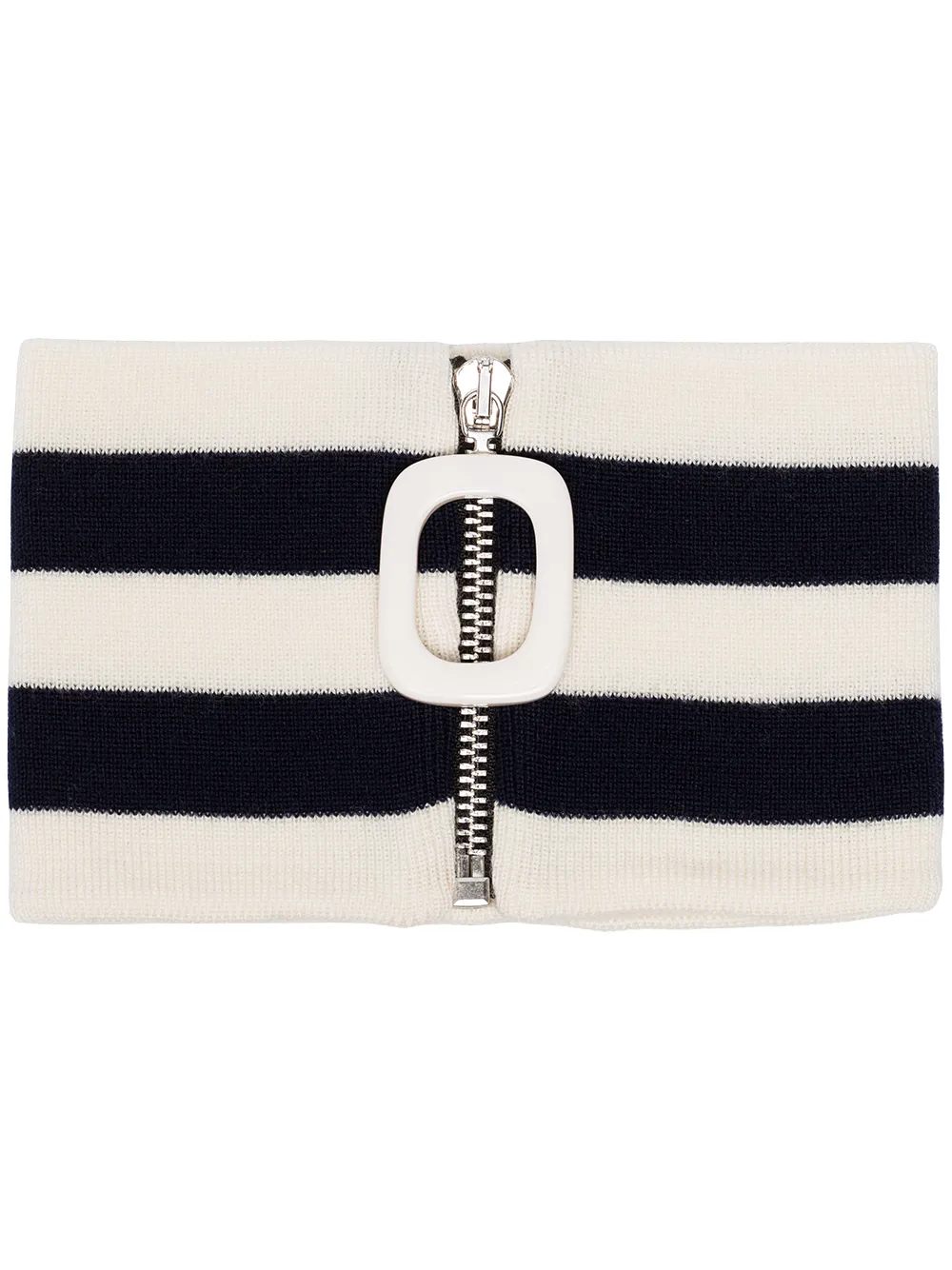 JW Anderson Collo a righe - Bianco