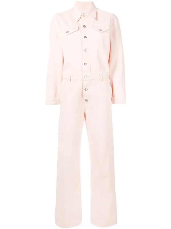 ganni pink jumpsuit