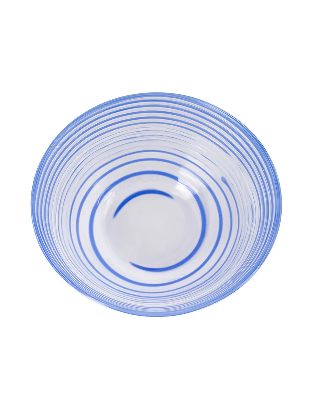  Carlo Moretti Striped Water Glass - Blue 