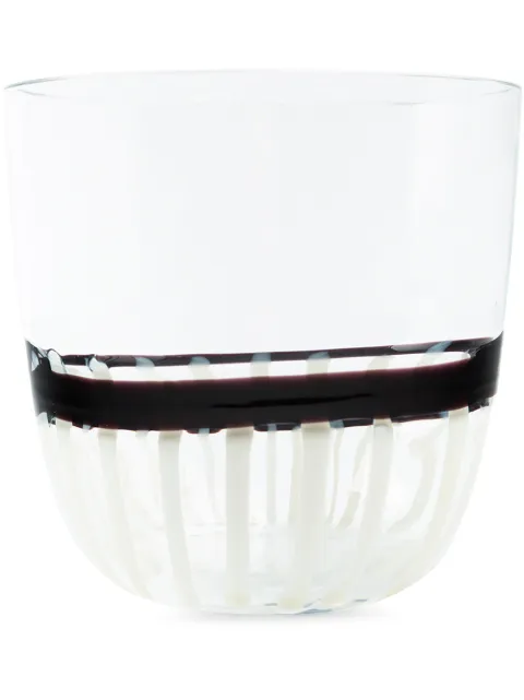 Carlo Moretti striped water glass 