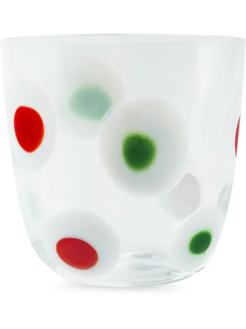 Carlo Moretti spotted water glass 